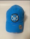 OiO Cap Sky Blue Logo White Black & Gold