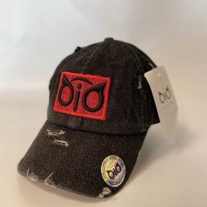 OiO Cap Jeans Black & Red