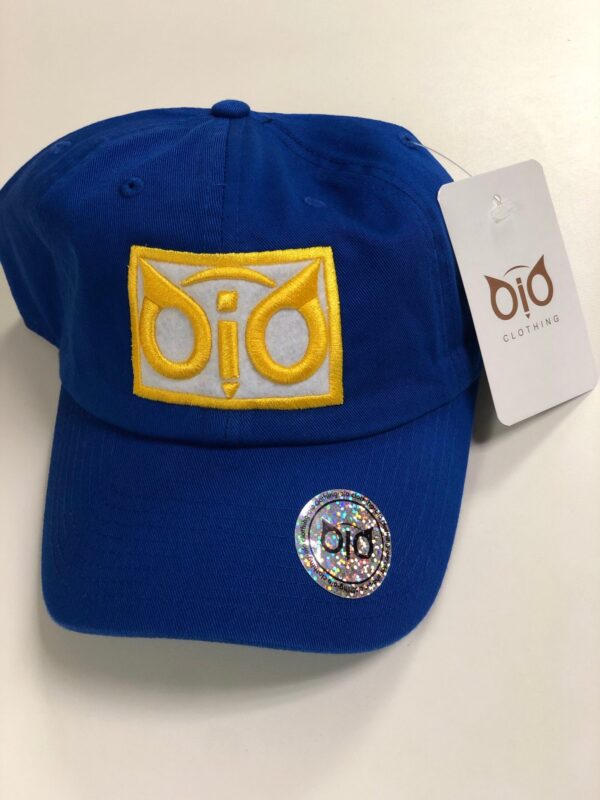 OiO Cap Blue, White & Yellow